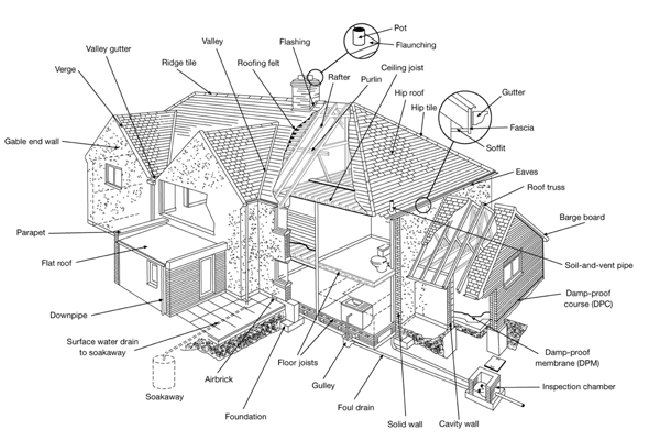 cutaway house